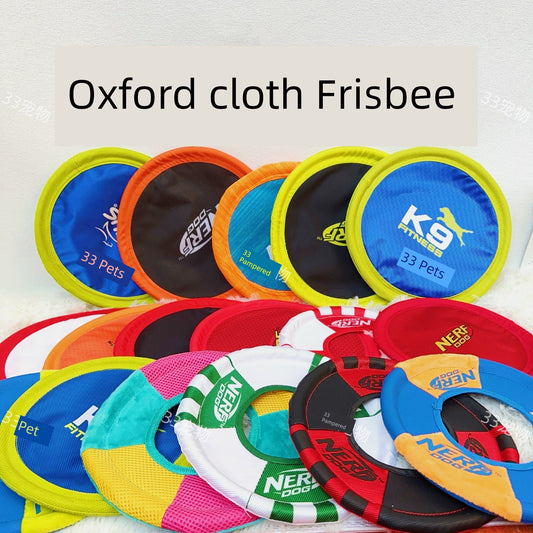 Oxford Fabric Interactive Tail Sheet Large Dog Soft Frisbee