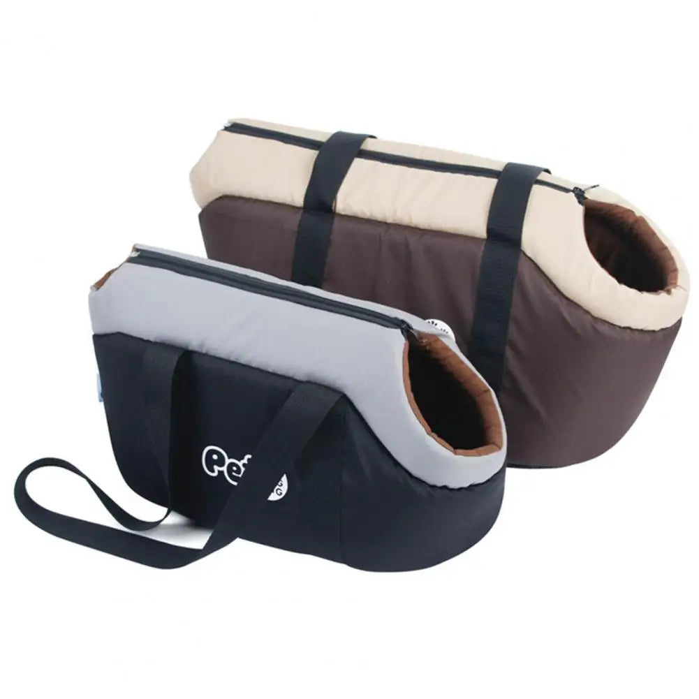 Pet Bag Soft-Sided Adjustable Fabric Interior Pad Carrier