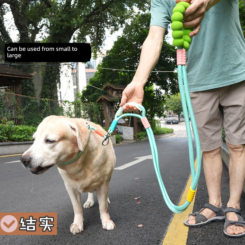 Double-Layer Large Dog Harness Pull-Resistant Explosion-Proof