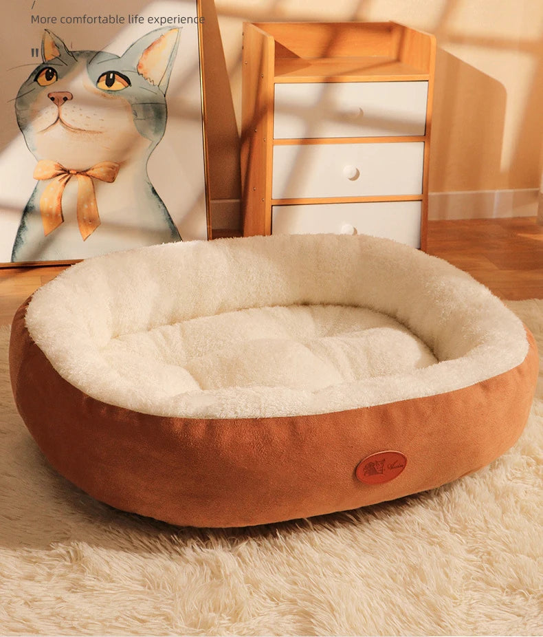 Pet Dog Cat Bed Mat Large Dog Sofa Bed Warm Pet Nest Kennel For Small Medium Large Dogs Puppy Kitten Plus Size Sleeping Mattres