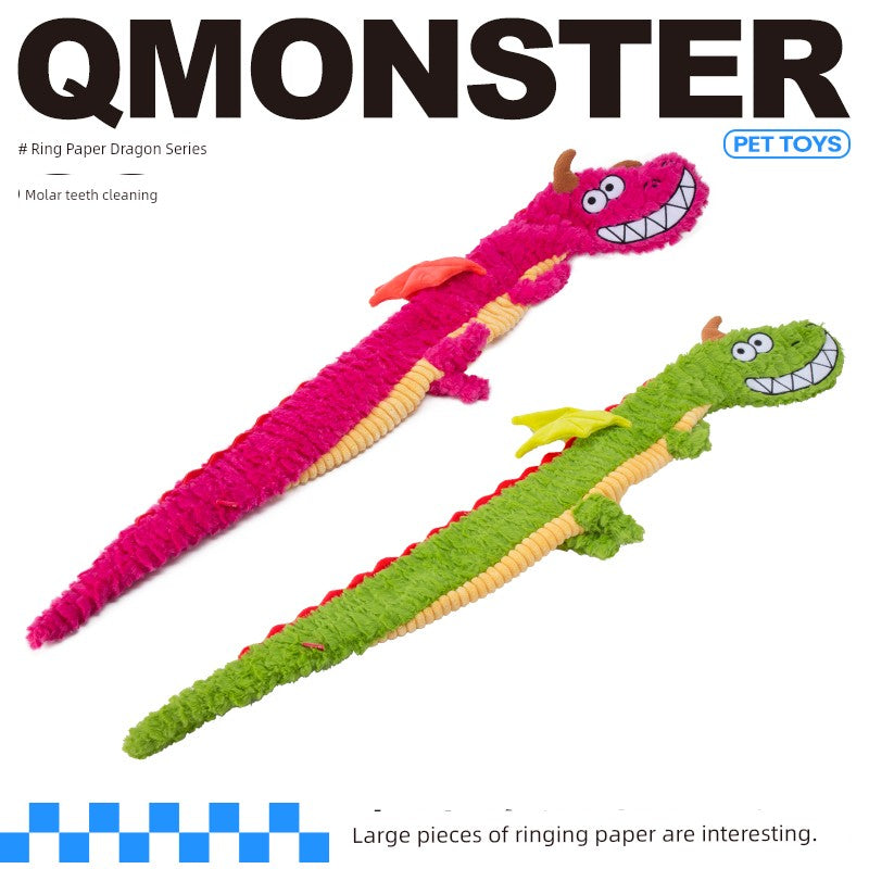 Qmonster Interactive Pull Paper Pet Toy