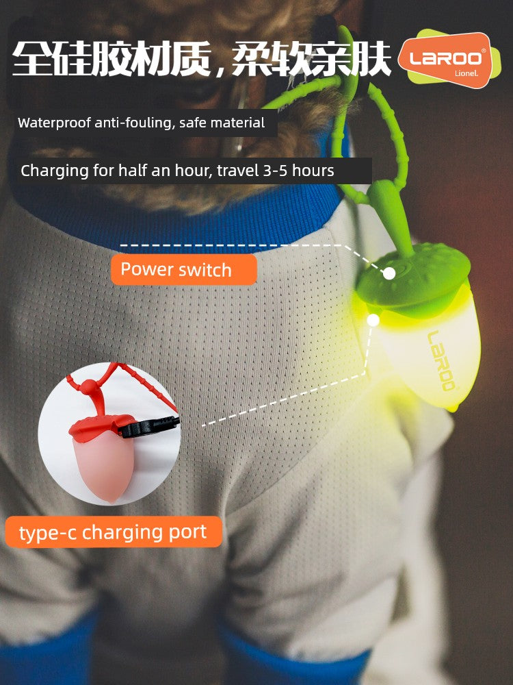 Night Light Rechargeable Luminous Dog Tag