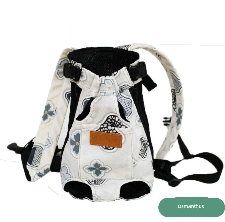 Pet Outing Convenient Breathable Chest Small Size Dogs Cat Bag