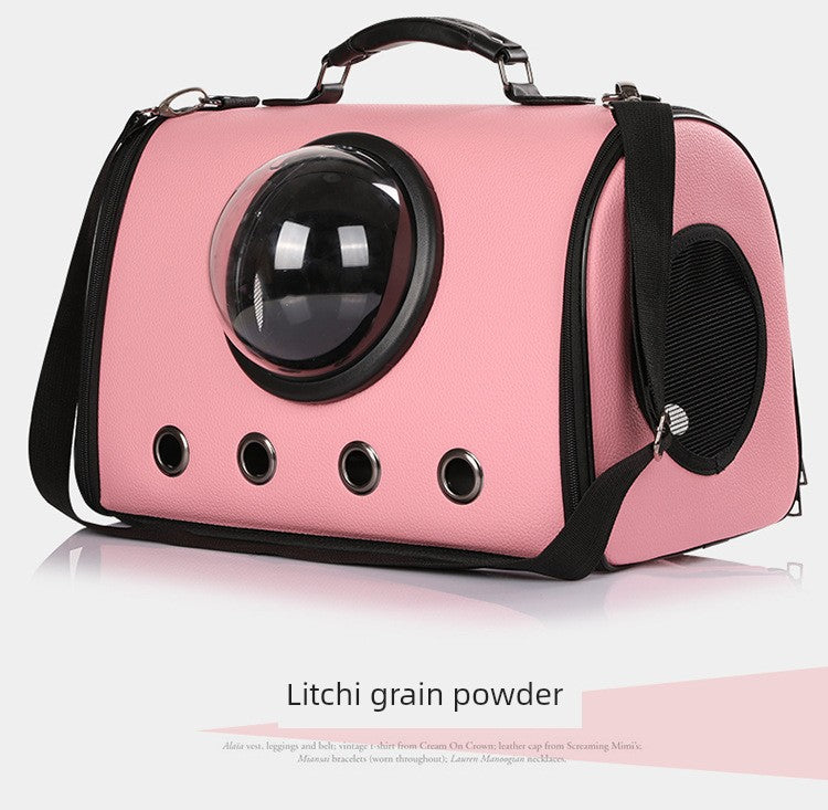 Space Capsule Teddy Crossbody Portable Good-looking Cat