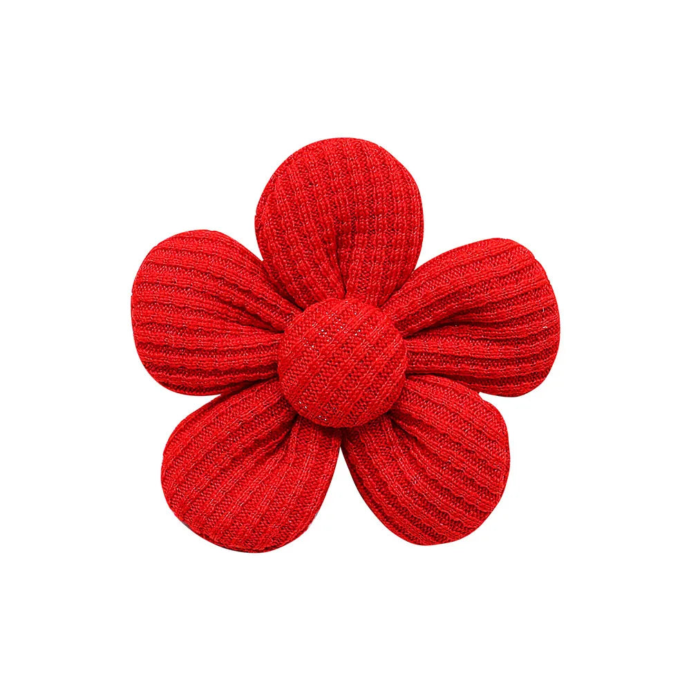 10PS Flower Shape Dog Grooming Bowknot Small Dogs Hair Bows Rubber Bands Pet Cat Dog Hair Bows Pet Hair Accessories Pet Supplies