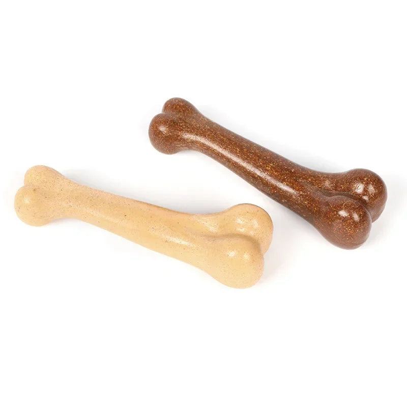 Dog Bone Chews Toys Nearly Indestructible Natural Non-Toxic Anti-bite Puppy Toys For Small Medium Large Dog Pet Chew Game Dental