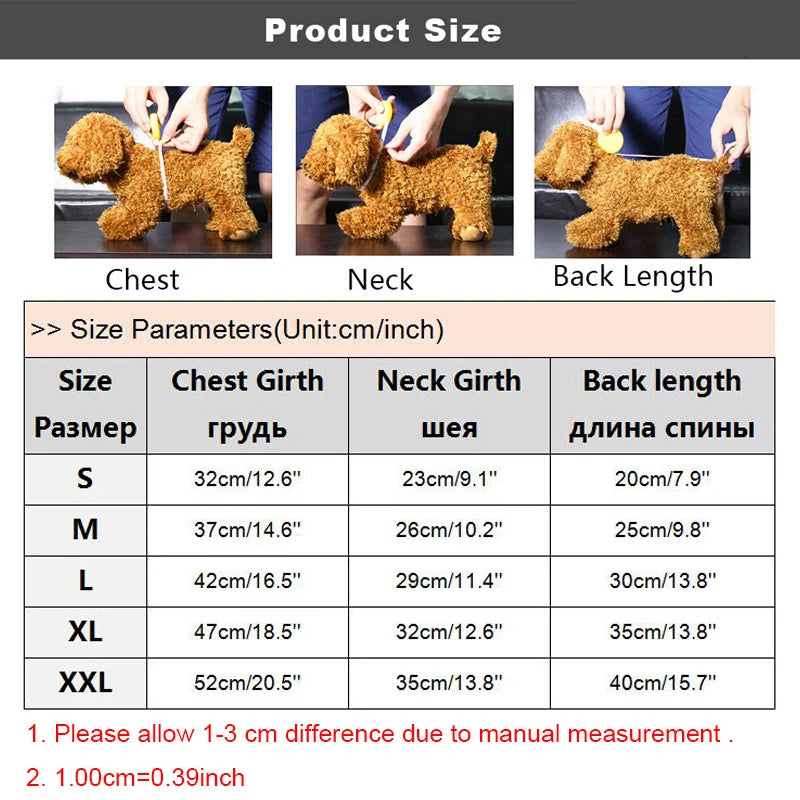 Fleece Thickened Dog Coat Autumn Winter Pet Clothes for Small Dogs with Leash Ring Sportswear Puppy Jacket Boy Girls Pet Apparel