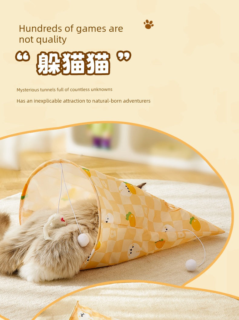 Self-Hi Relieving Stuffy Diamond Bag Ringing Paper Consumption Cat Teaser