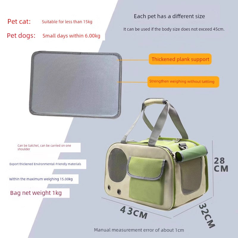 Export Export Pet Bag out Portable Shoulder Bag Handbag Foldable Cat Bag Dog Bag Astronaut Bag Flight Case