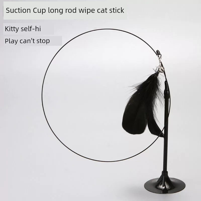 Long Durable with Bell Unscalable Cat Teaser