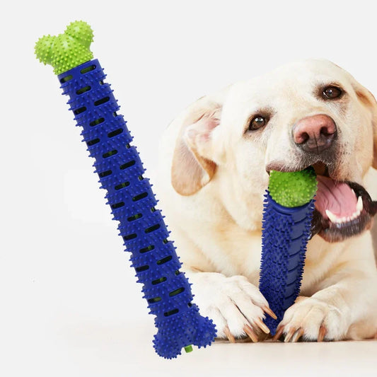 Puppy Brush Dog Toothbrush Chew Toy  Stick Cleaning Massager Pet Teeth Cleaning Toys Dog Toys for Small Large Dogs Supplies