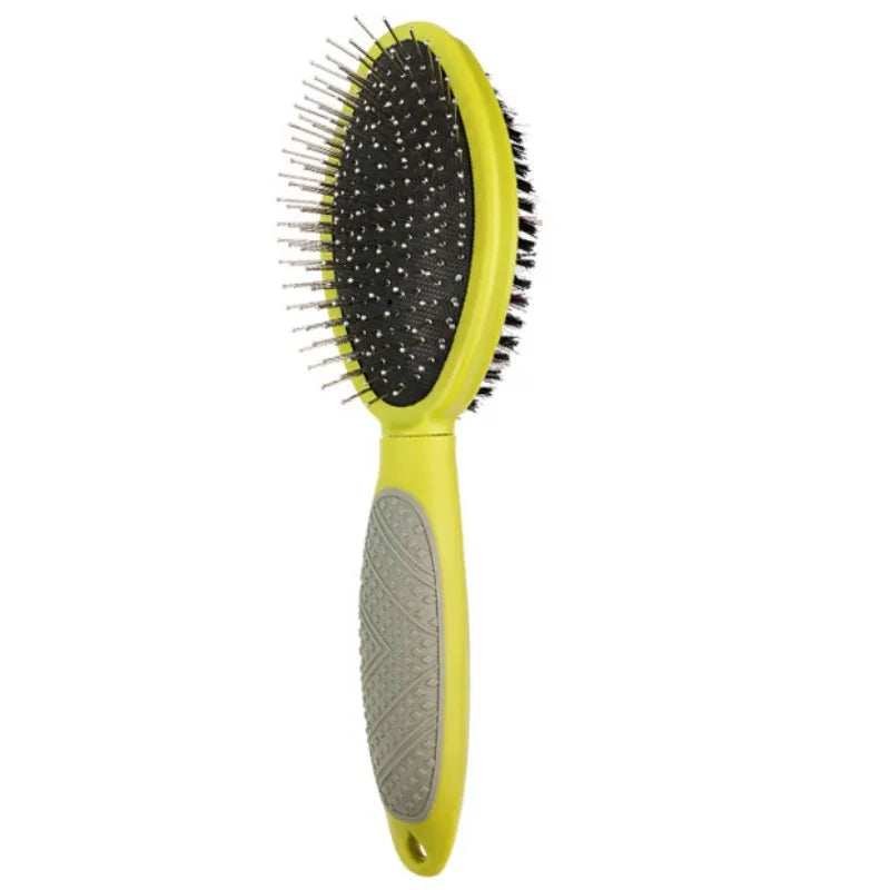 Dog Comb Pet Hair Remover Double-sided Combs for Cats Cleaning Tools Massage Dog Grooming Brush Long Hair Cat Brush Pet Products