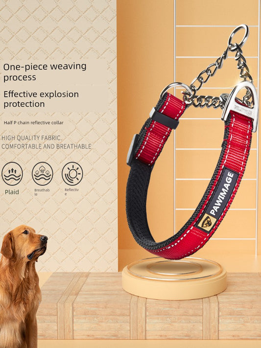 Pawimage Large Hand Holding Rope Anti-Rush Dog