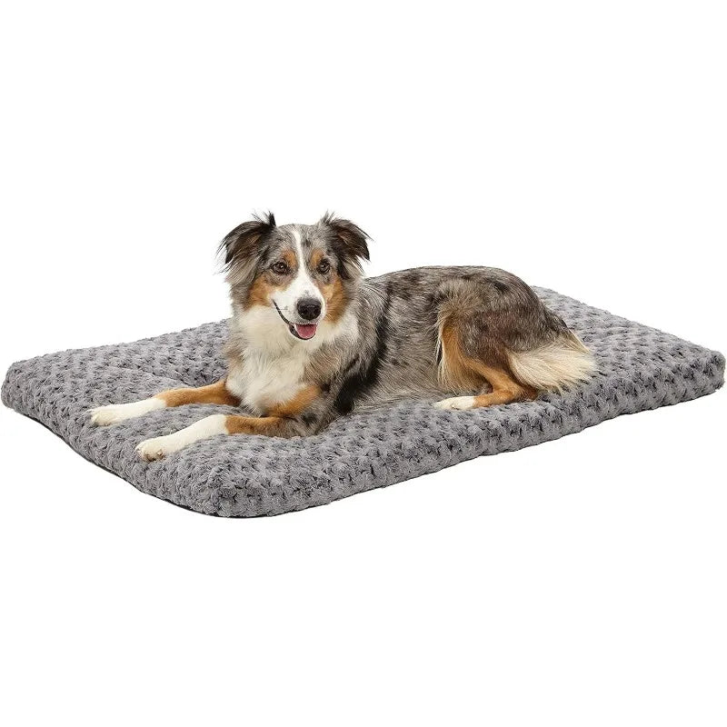 Deluxe Dog Beds | Super Plush Dog & Cat Beds deal for Dog Crates Machine Wash & Dryer Friendly, 1-Year