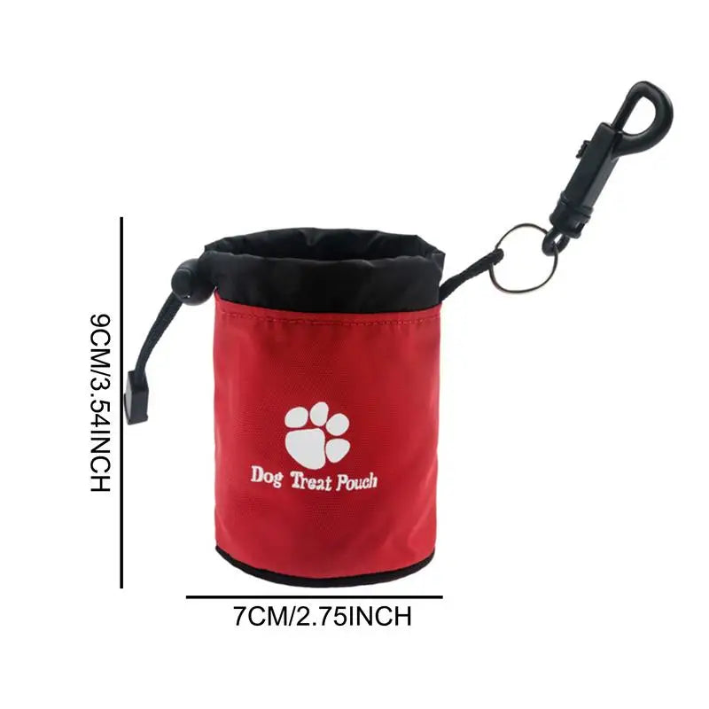 Dog Treat Training Pouch Portable Training Dog Snack Bag Waist Bag Pet Feed Pocket Walking Snack Pouch Puppy Treat Bag