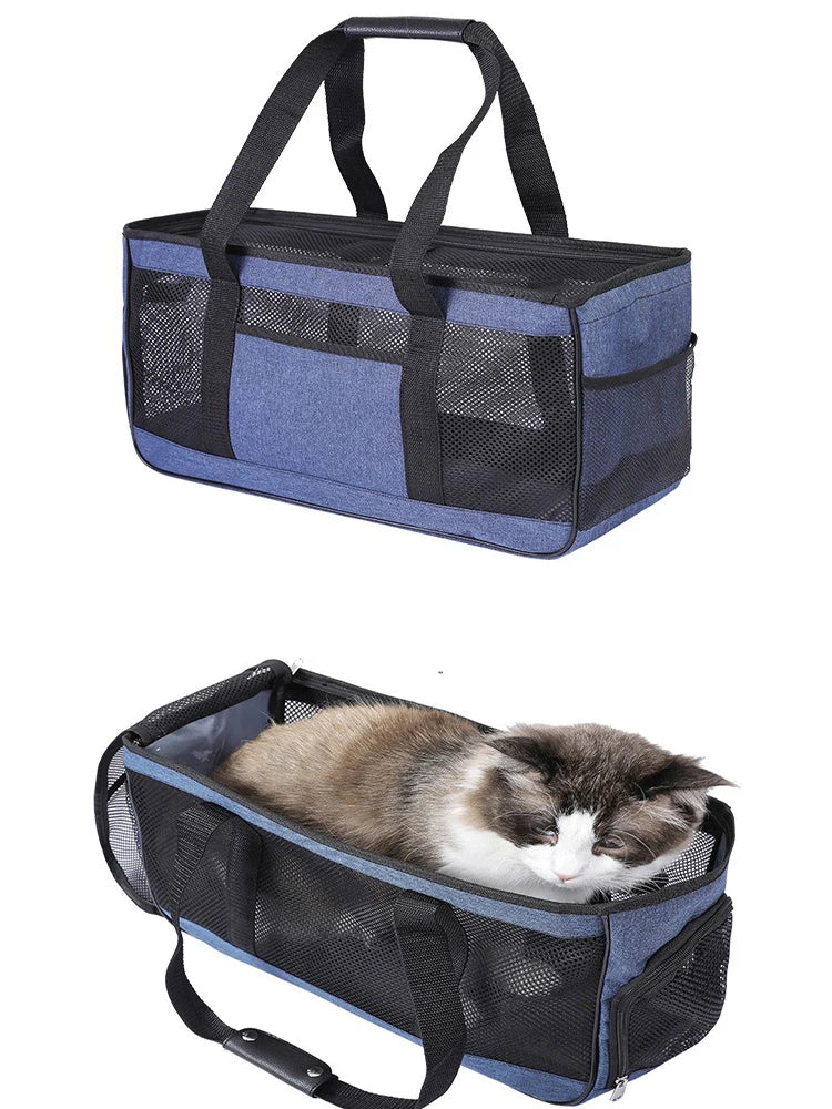 Soft Side Cat Pet Carrier - Travel Bags Airline Approved