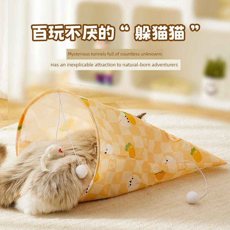 Self-Hi Relieving Stuffy Diamond Bag Ringing Paper Consumption Cat Teaser