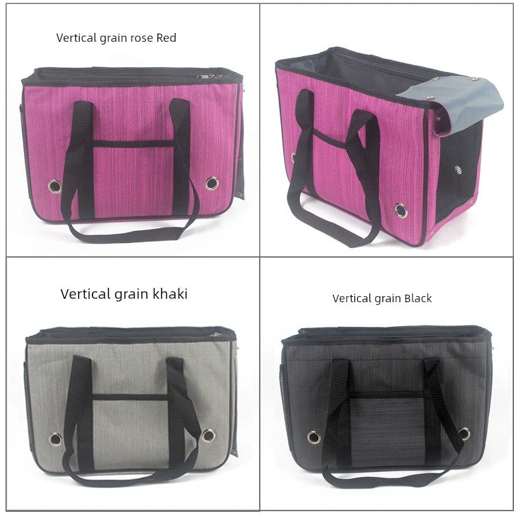 Pet Bag Portable Dog Backpack Cat Bag Dog Handbag Cat Cage Bag Rabbit Outer Travel Bag Dog Bag