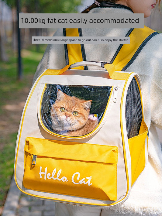 Space Capsule All Year Round Portable Clear Pet Supplies Cat Bag