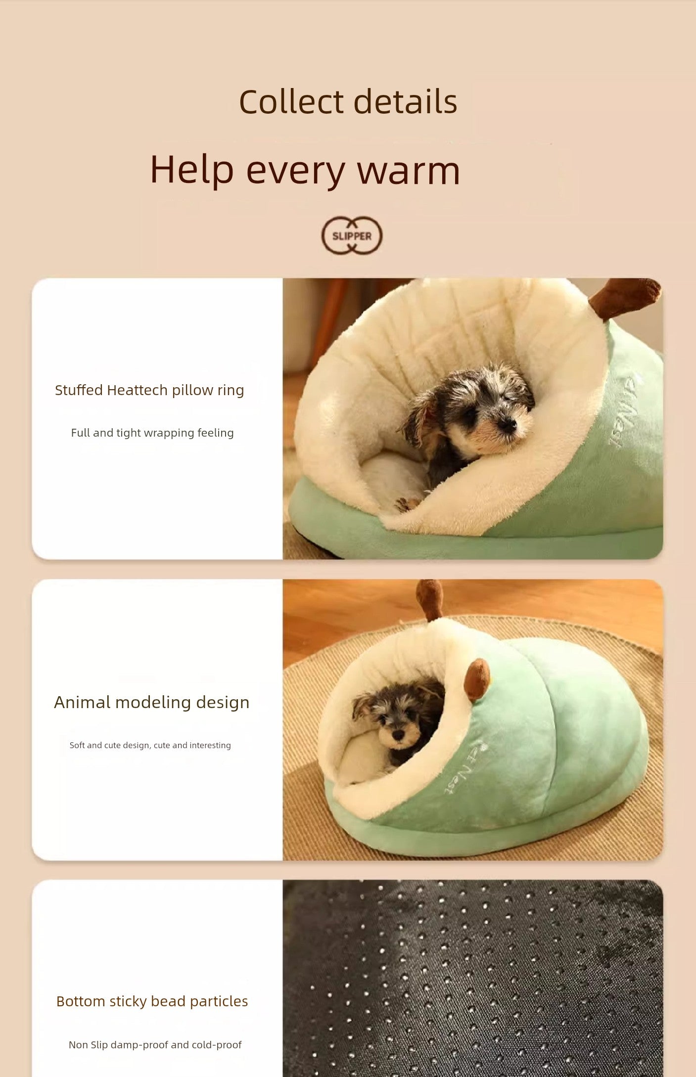 Nesting Bed for small dogs or cats