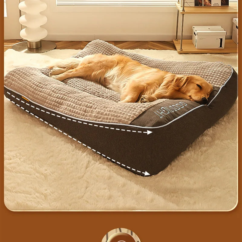 HOOPET Dogs Cats Bed Mat Large Dog Mat Warm Pet Nest Kennel For Small Medium Large Dogs Puppy Kitten Plus Size Sleeping Mattress