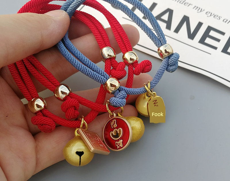 Chinese Style Bell Kitty Small Size Dogs Pet Collar