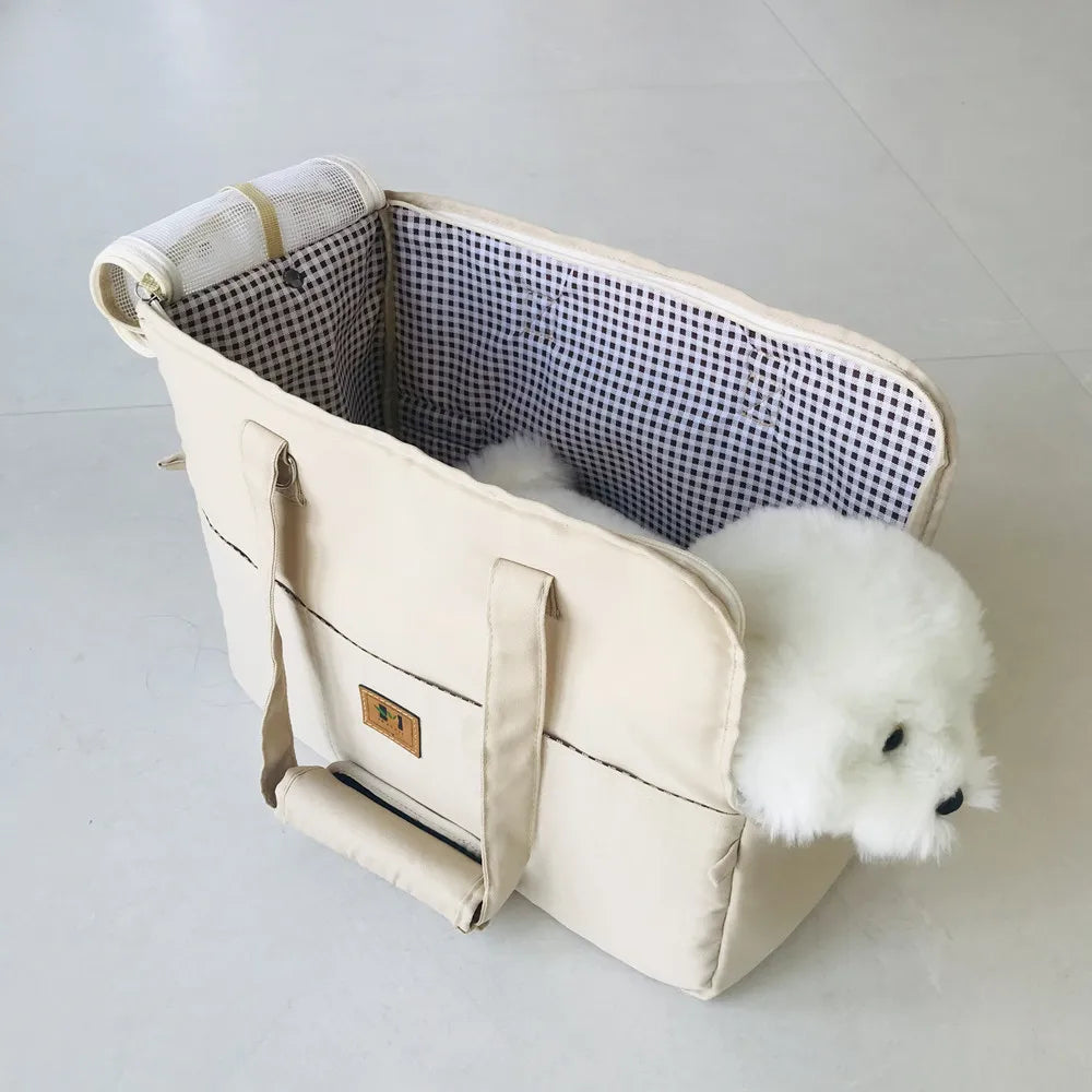 Pets Home Dog Carrier Purse,Cat Carrier, Pet Travel Portable Bag Carrier for Cat and Small Dog Home & Outdoor, Car Seat Pet