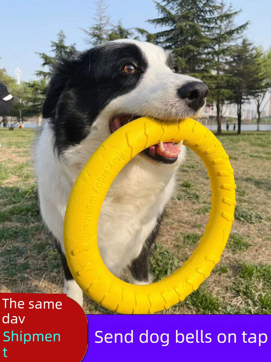 Relieving Stuffy Handy Gadget Pull Ring Border Collie Large Dog Toy Ball