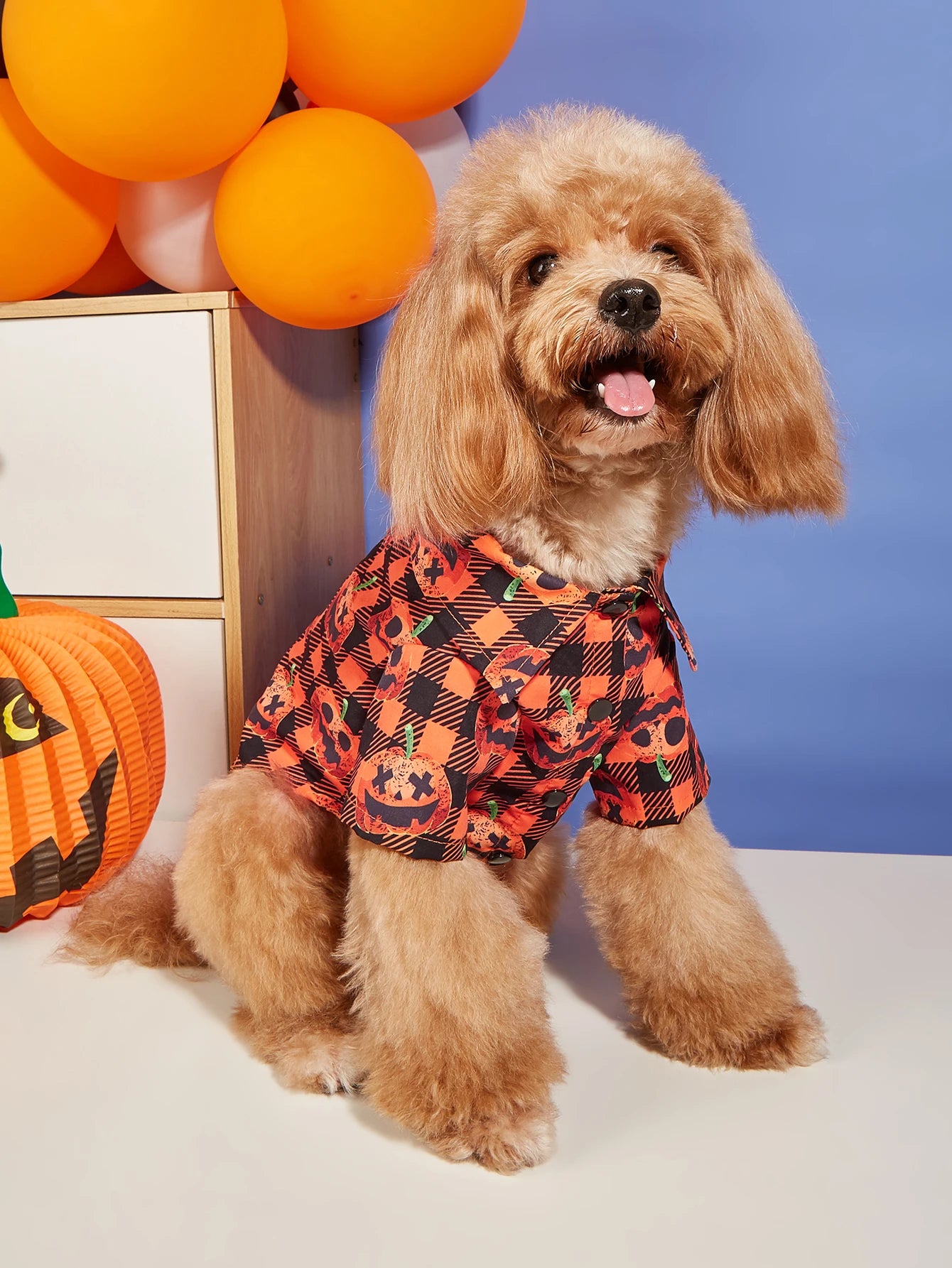 Dog Pajamas Halloween for Small Dogs Pumpkin Dog Pjs Onesie Stretchable Soft Material Pet Shirt Cat Shirt