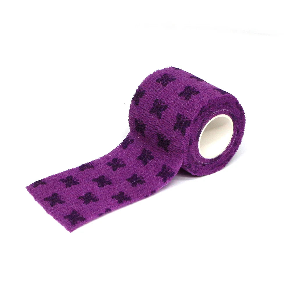 Bandage élastique auto-adhésif pour animal de compagnie, bandage pour chien et chat, protection des pattes, bandage cohésif non tissé, couleur