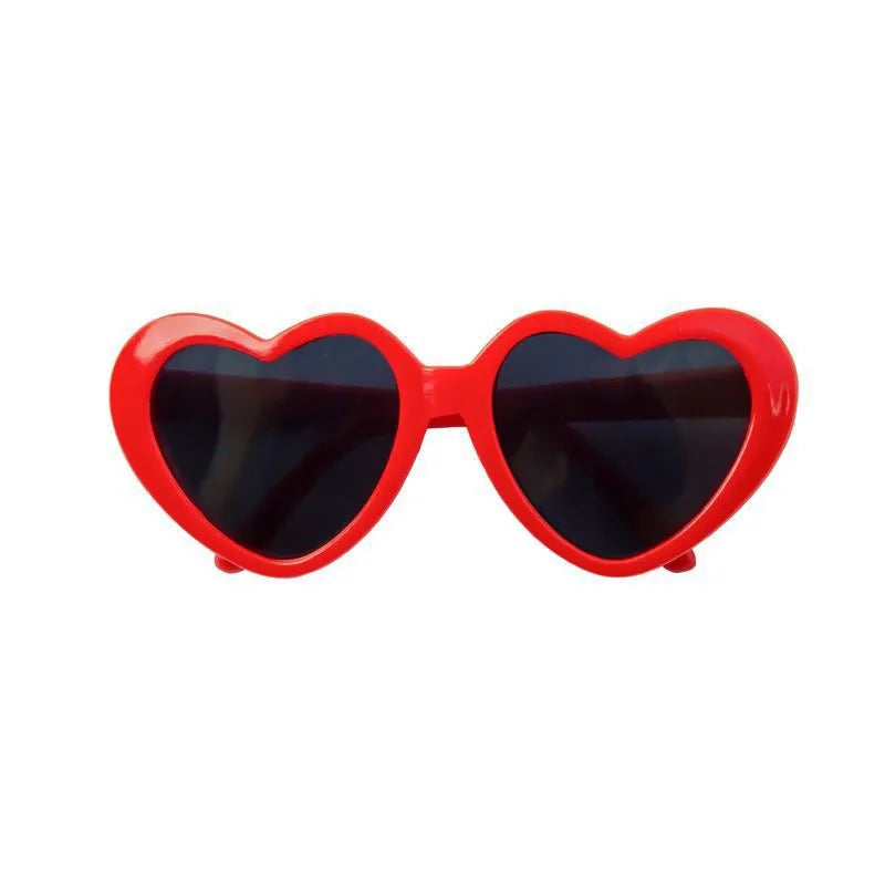 New Fashion Pet Dog Cat Sunglasses Cute Heart Shape Cats Glasses Eye-Wear For Small Dogs Cat