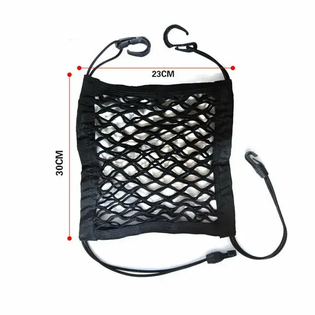 3 Layer Pet Dog Rear Seat Car Fence Isolation Protection Net Elastic Storage Separation Net Pet Safety Rail Pet Suppliy