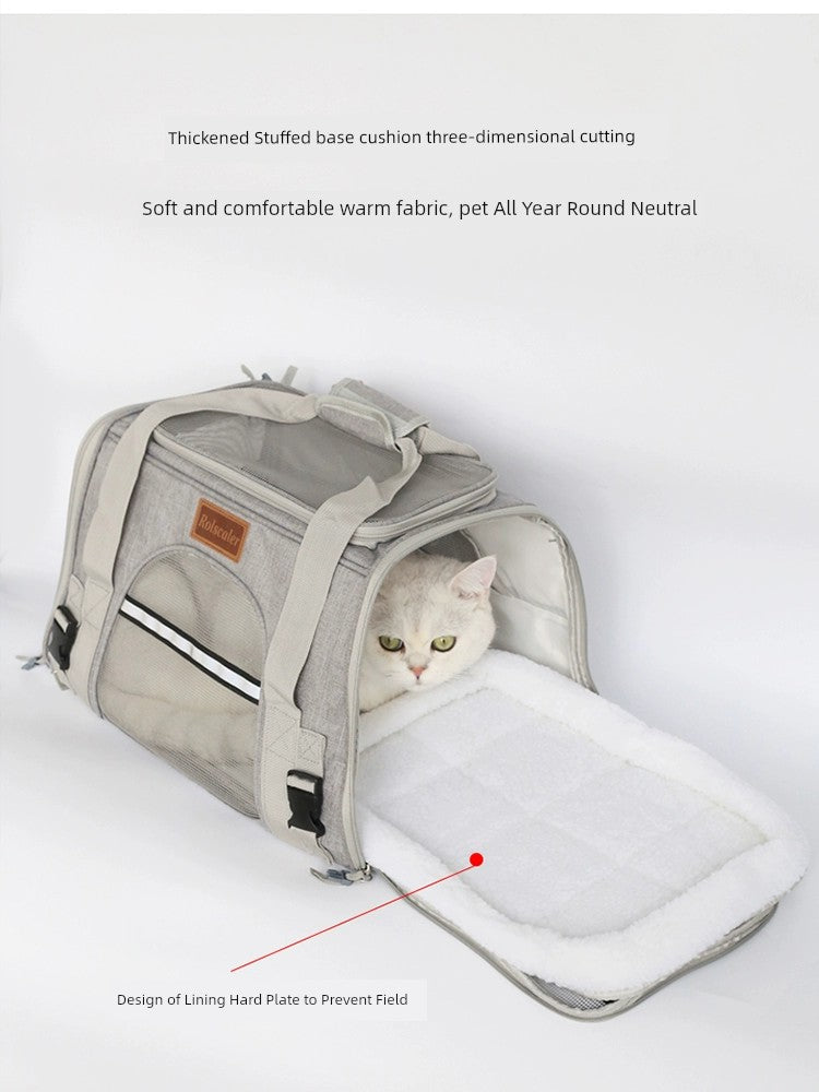 Large Capacity Sterilization Portable Canvas Cat Bag