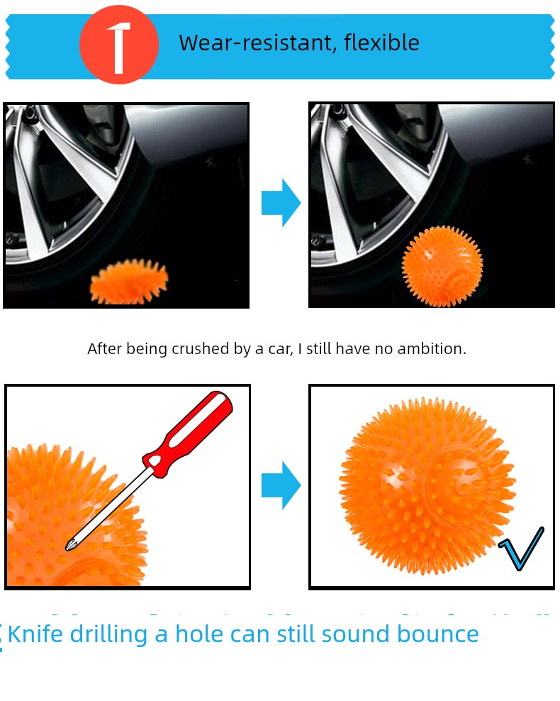 Sound Cleaning Elastic Ball