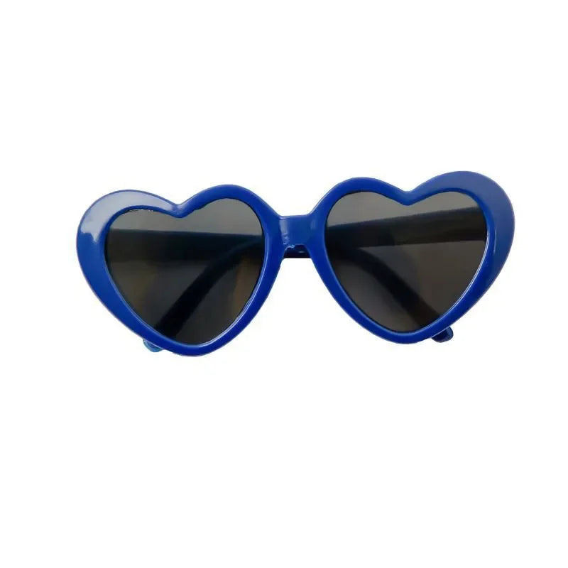 New Fashion Pet Dog Cat Sunglasses Cute Heart Shape Cats Glasses Eye-Wear For Small Dogs Cat