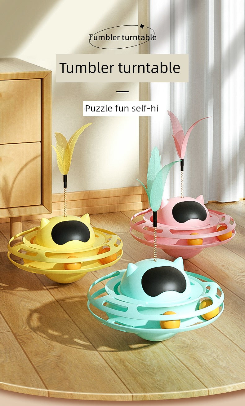 Self-Hi Relieving Stuffy Turntable Pet Consumption Cat Toy