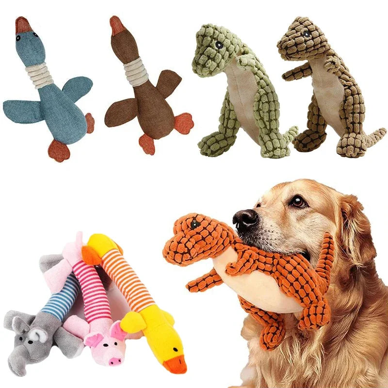 Pet Dog Sounding Squeak Bite Resistant Toys for Small Large Dogs Cats Toy Puppy Interactive Chew Molar Toy Sound Pet Accessories