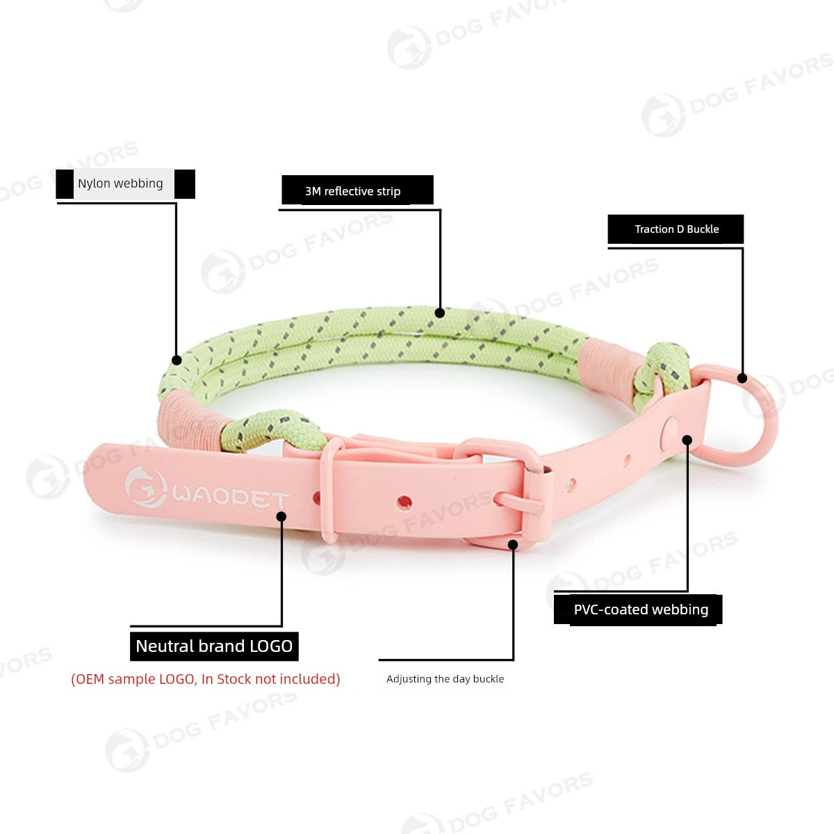 Fovors New Arrival Medium and Large Dogs Genuine Goods Hand Holding Rope