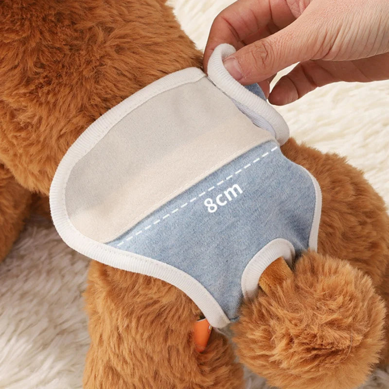 Reusable Female Dogs Diaper Pants Sanitary Female Dog Pants Diapers For Dogs Menstruation Pet Cat Physiological Shorts Girl