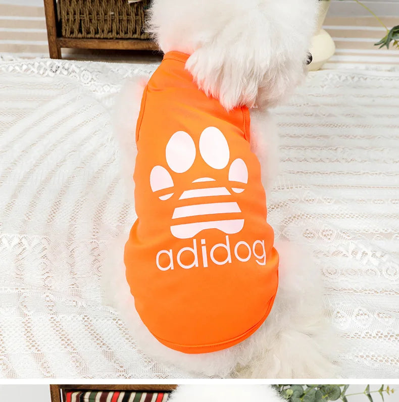 Soft Pet Dog Clothes for Small Dogs Summer Pomeranian Bichon Teddy Dog Thin Vest Breathable Cool Cat Puppy Clothing Pet T Shirt