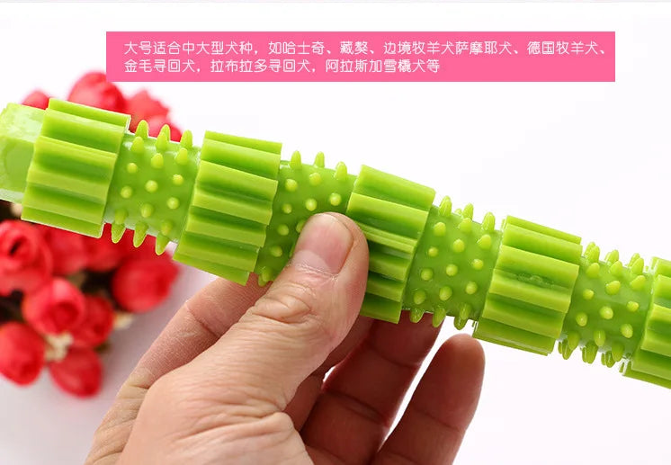 Pet Dog Chew Toy For Aggressive Chewers Treat Dispensing Rubber Teeth Cleaning Toy Squeaking Rubber Dog Toy