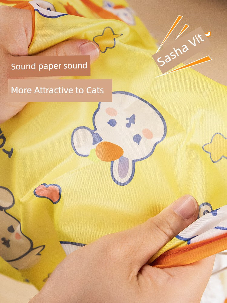 Self-Hi Relieving Stuffy Handy Gadget Ringing Paper Bite-Resistant Mouse Cat Toy