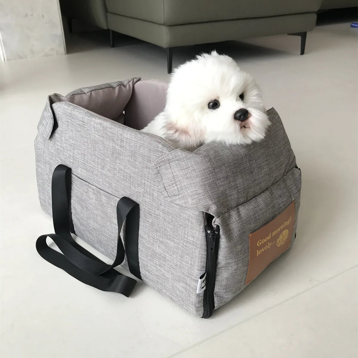 Pet Dog Car Seat Bed Car Central Seat Cat Dog Travel Portable Carrier for Safety Bag Dog Pet Accessories 펫 여행 고양이 개 좌석 침대 운송