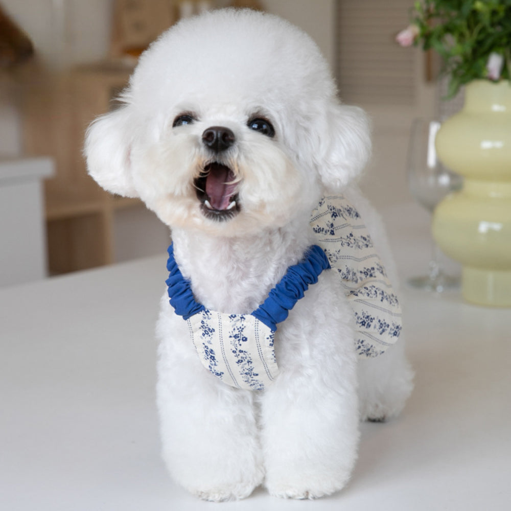 Pet Floral Suspender Dress Short Cute Pet Dress Cat Dog Teddy Dress INS Pet Clothing Puppy Clothes Dog Dresses for Small Dogs