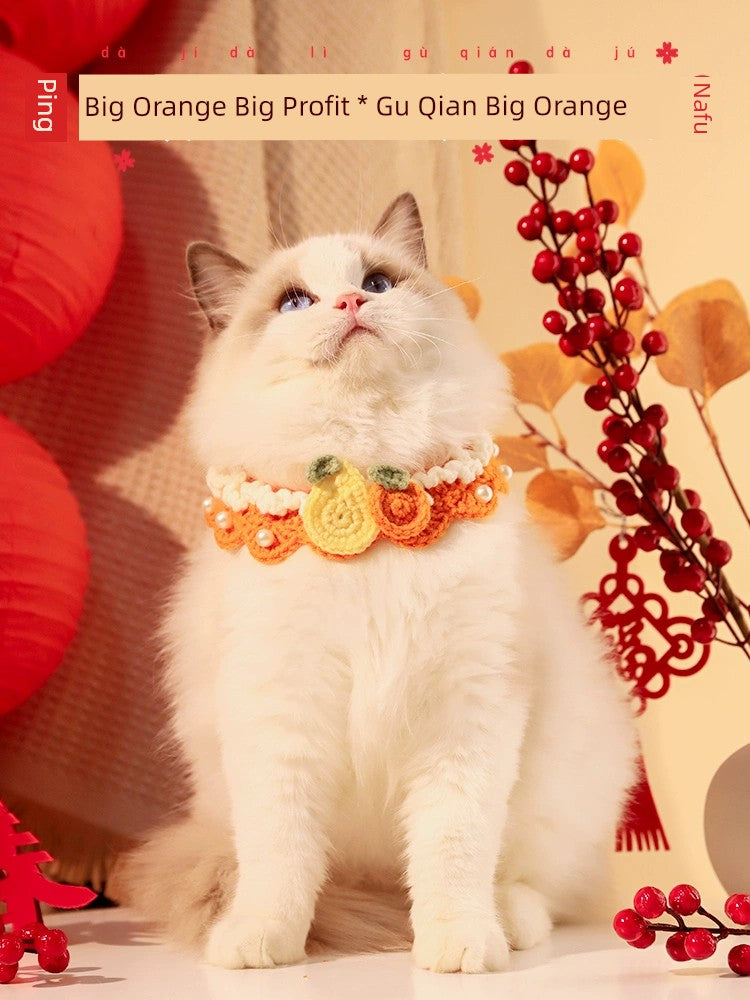 Neck Accessories Cute Bow Tie Bell Necklace Cat