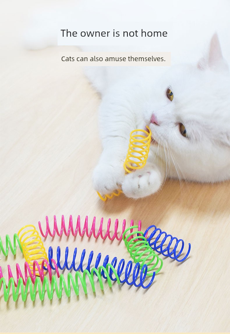 Spring Relieving Stuffy Handy Gadget Consumption Bite-Resistant Interactive Cat