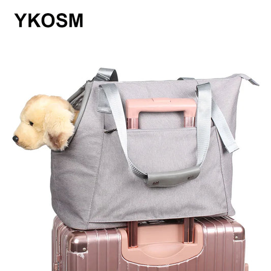 New Luxury Pet Travel Bag Durable Nylon Pet Handbag For Dog Cat Breathable One-shoulder Bag For Puppy Outdoor Dog Carrier Bag