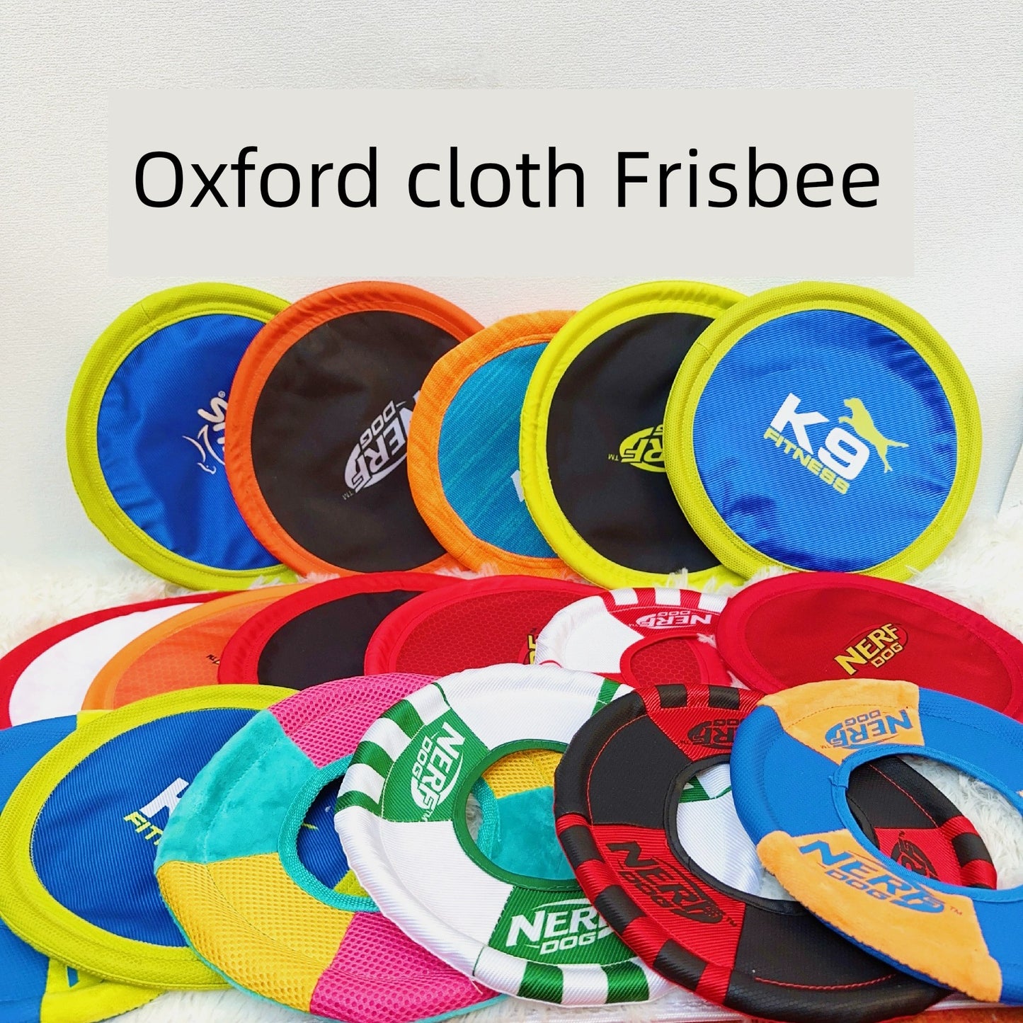 Oxford Fabric Interactive Tail Sheet Large Dog Soft Frisbee