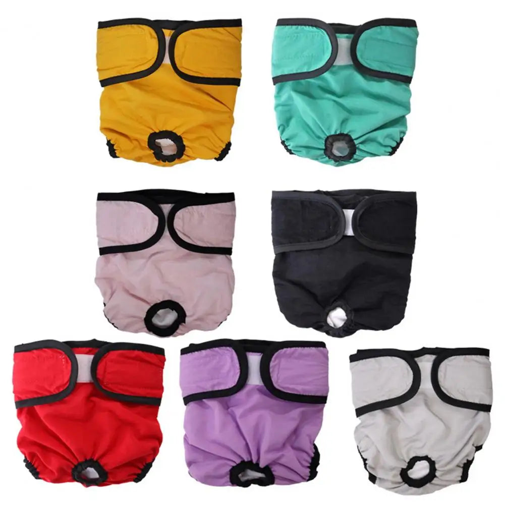 Dog Washable Physiological Pants Male Dog Washable Cotton Crotch Dog Menstrual Pants Pet Physiological Pants Sanitary Diaper