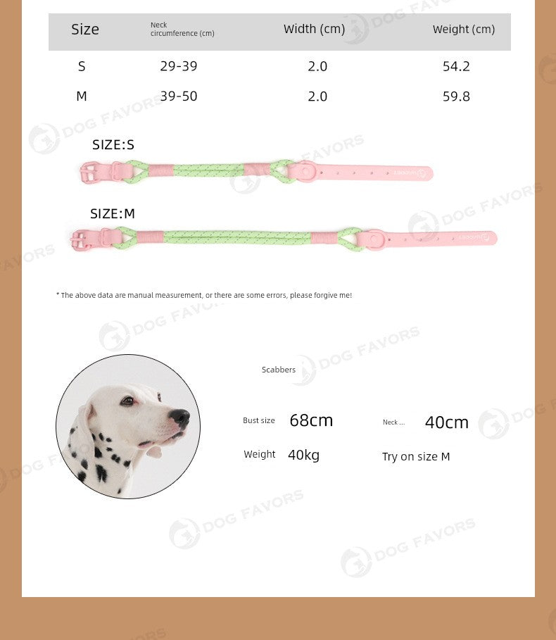 Fovors New Arrival Medium and Large Dogs Genuine Goods Hand Holding Rope